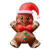 5 FT Inflatable Gingerbread Man – LED Cute Christmas Decoration for Indoor & Outdoor Holiday Display