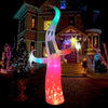 12 FT Halloween Inflatable Ghost, Huge Scary Spooky Design with Built-in LEDs, Outdoor Yard Decoration